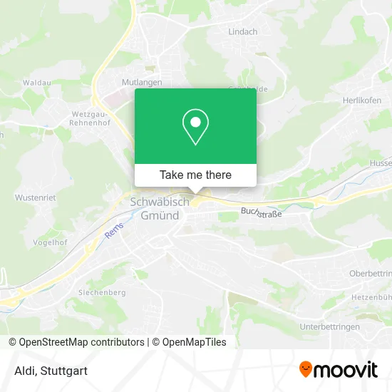 Aldi map