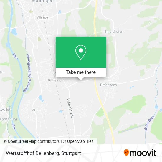 Wertstoffhof Bellenberg map