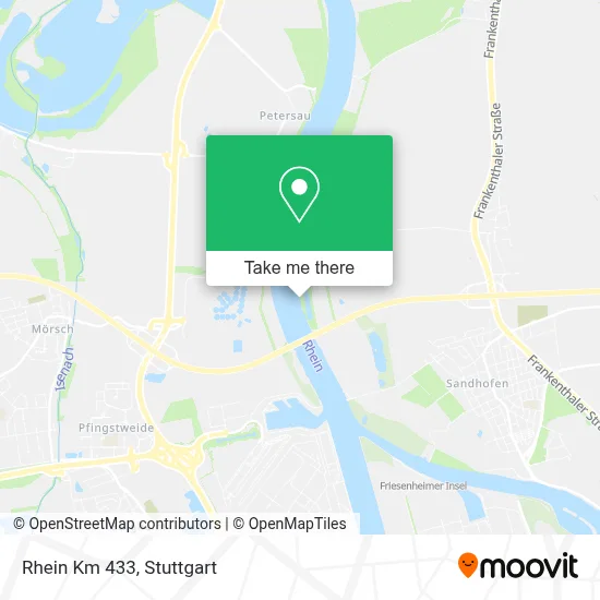 Rhein Km 433 map