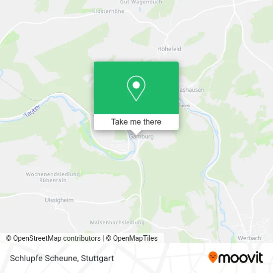 Schlupfe Scheune map