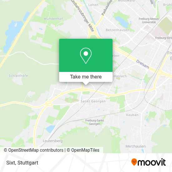 Sixt map