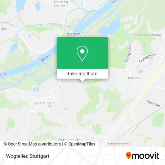 Wogteiler map