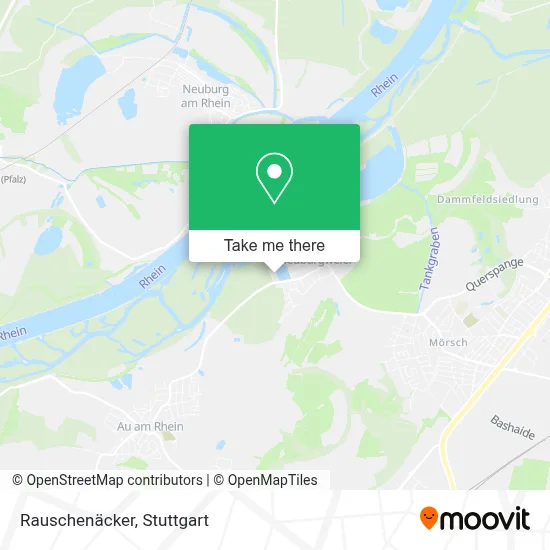 Rauschenäcker map