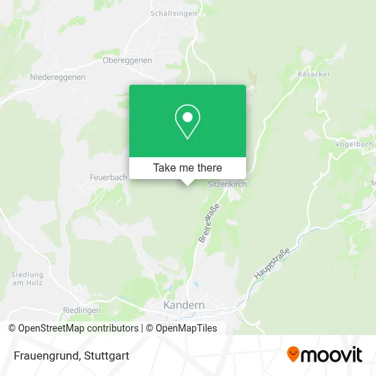 Frauengrund map