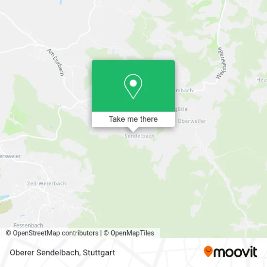 Oberer Sendelbach map