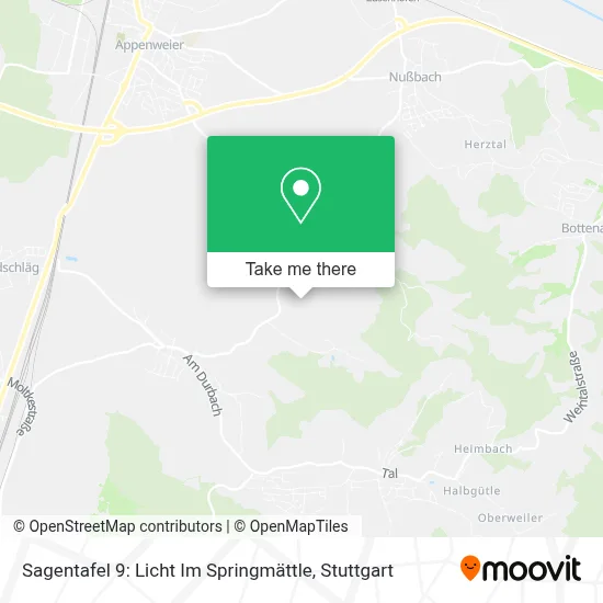 Sagentafel 9: Licht Im Springmättle map