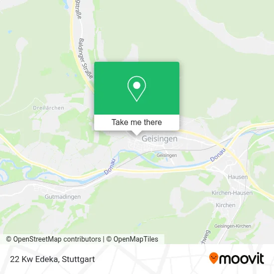 22 Kw Edeka map