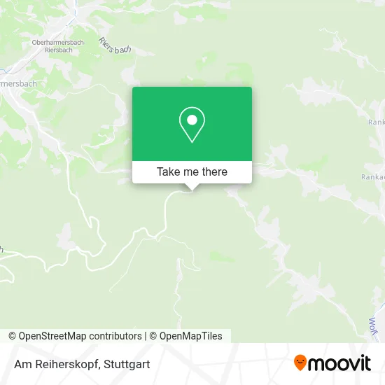 Am Reiherskopf map