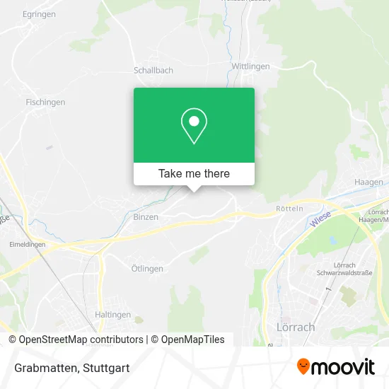 Grabmatten map