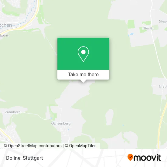 Doline map