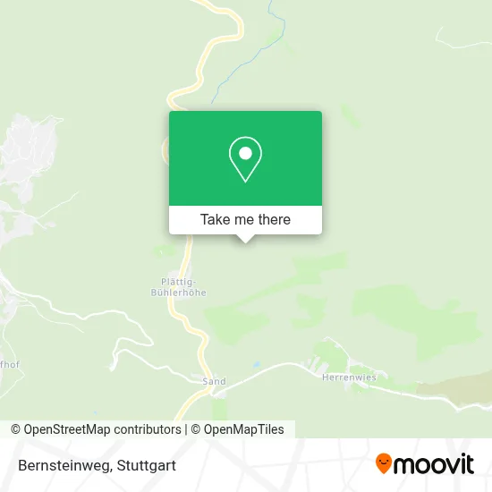 Bernsteinweg map