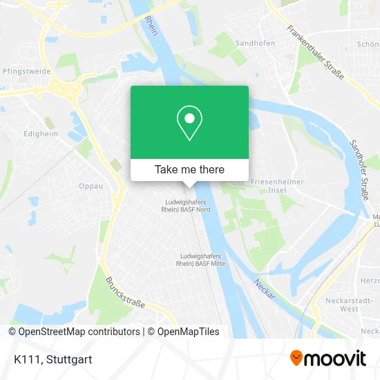 K111 map