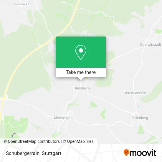 Schubergerrain map