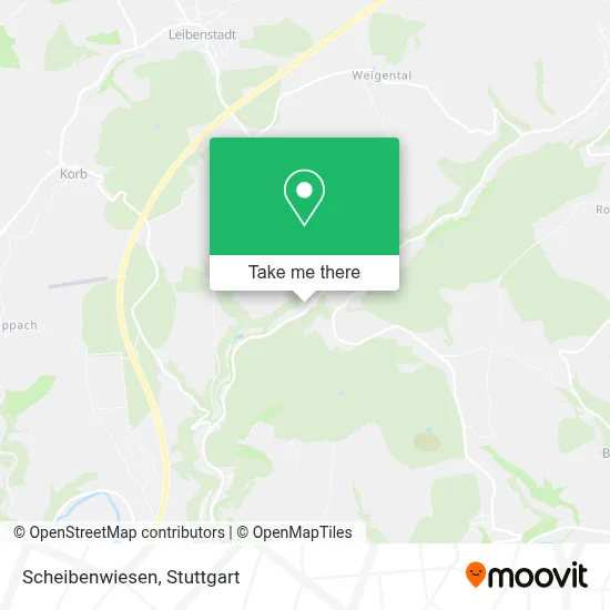 Scheibenwiesen map