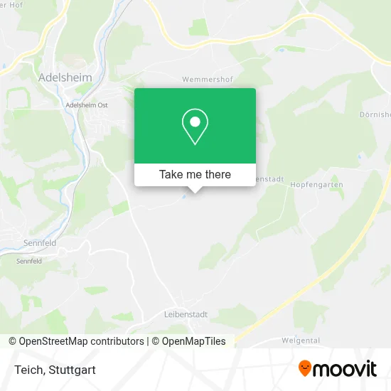 Teich map
