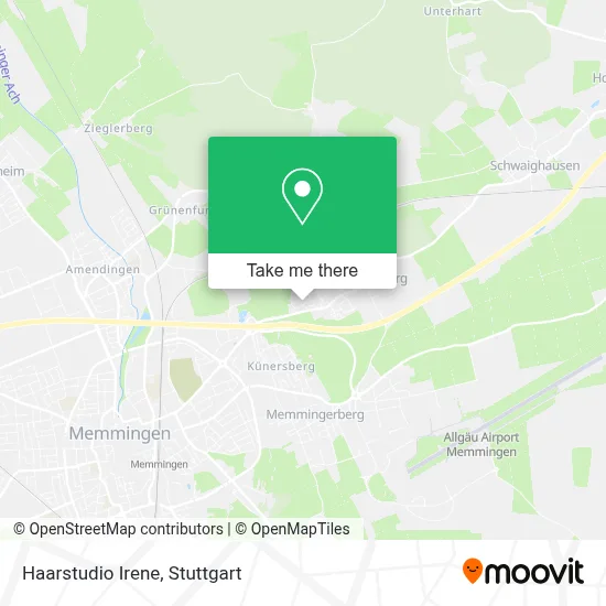 Haarstudio Irene map
