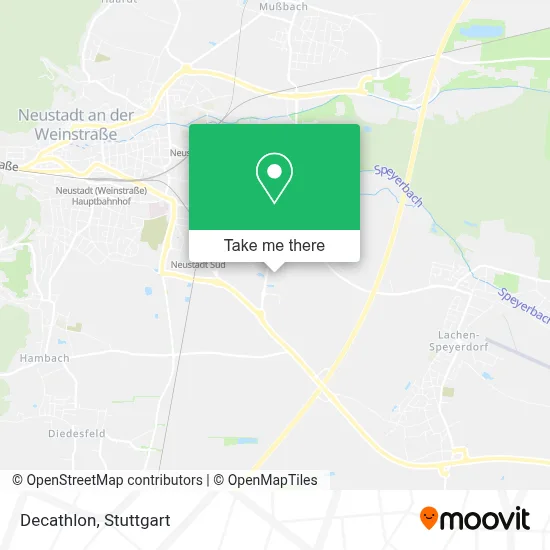 Decathlon map