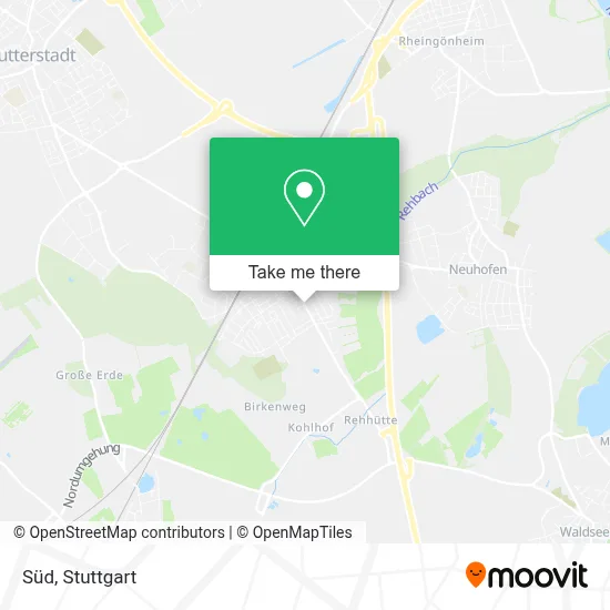 Süd map