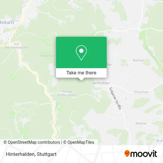 Hinterhalden map