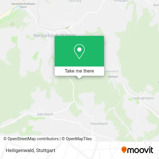 Heiligenwald map