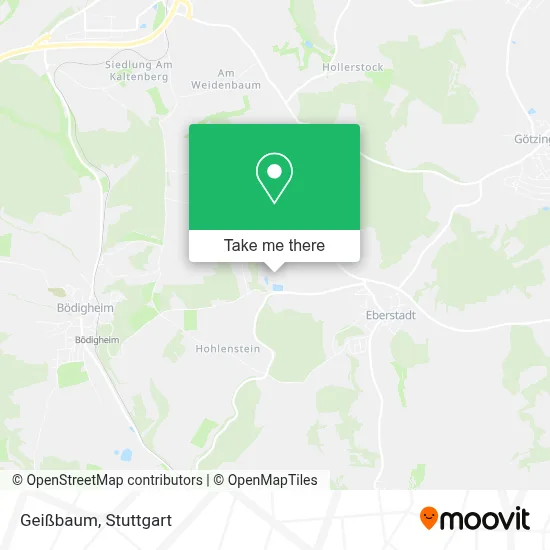 Geißbaum map