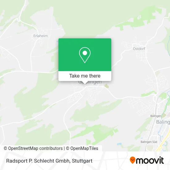 Radsport P. Schlecht Gmbh map