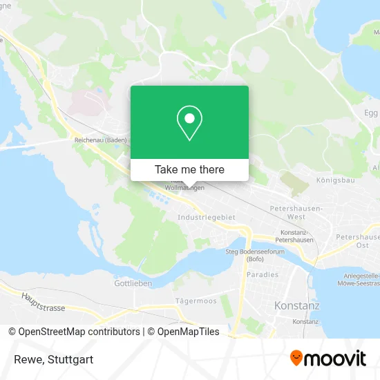 Rewe map