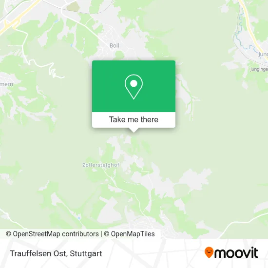 Trauffelsen Ost map