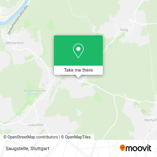 Saugstelle map