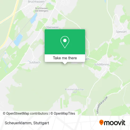 Scheuerklamm map