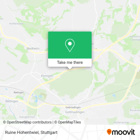Ruine Hohentwiel map