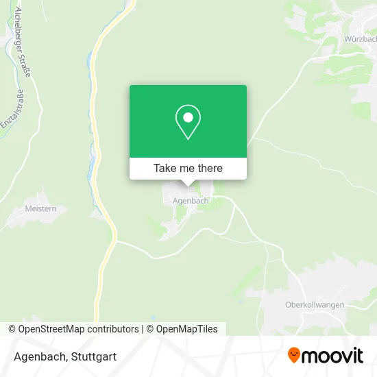 Agenbach map