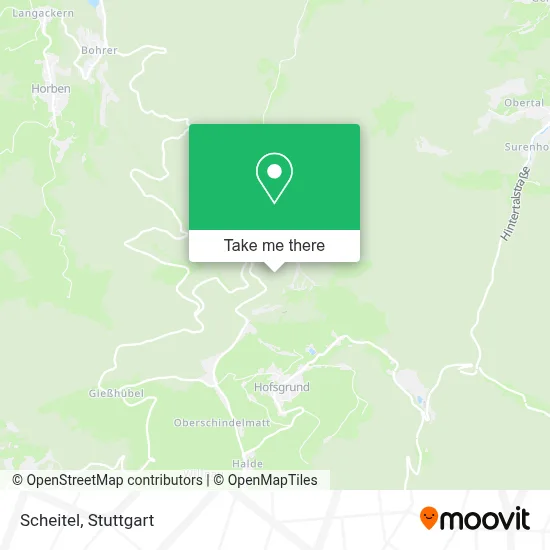 Scheitel map