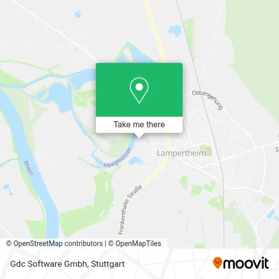 Gdc Software Gmbh map