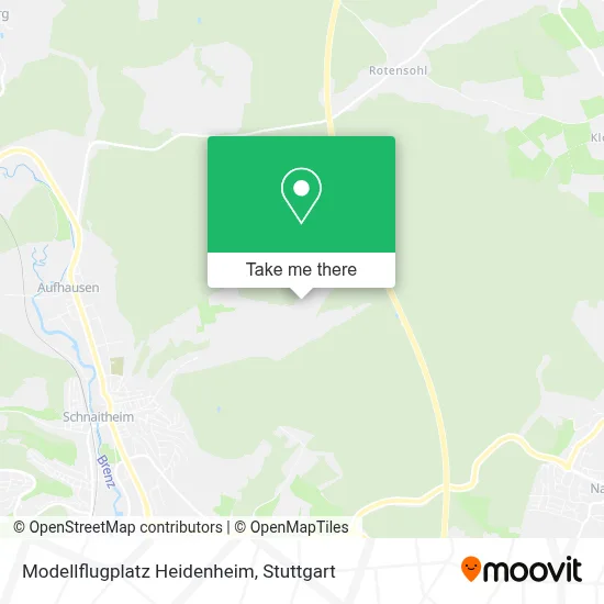 Modellflugplatz Heidenheim map