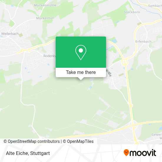 Alte Eiche map