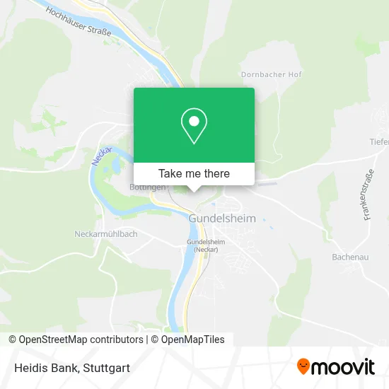 Heidis Bank map