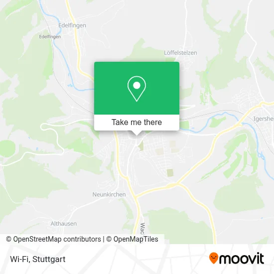Wi-Fi map