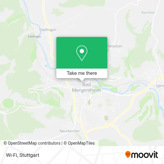 Wi-Fi map