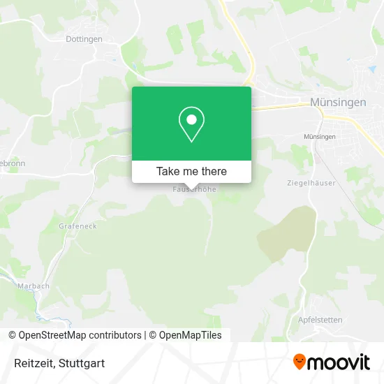 Reitzeit map