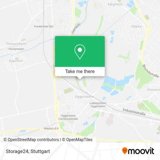 Storage24 map