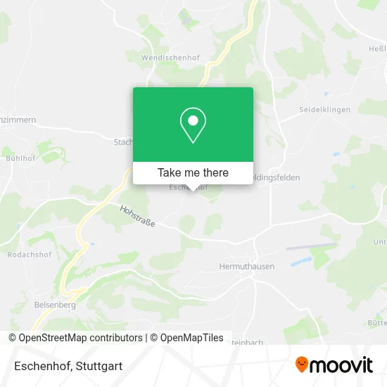 Eschenhof map