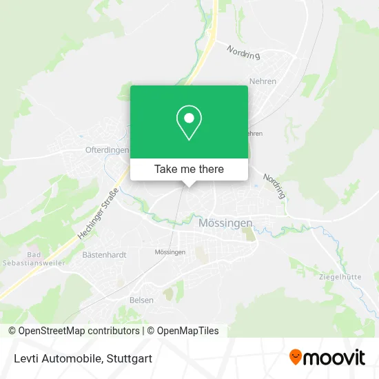 Levti Automobile map