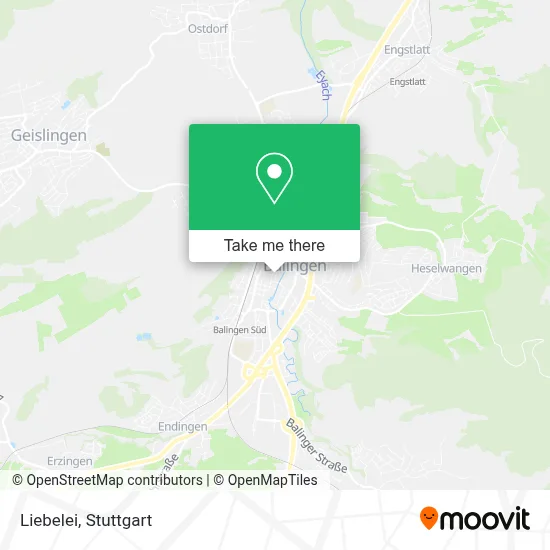 Liebelei map
