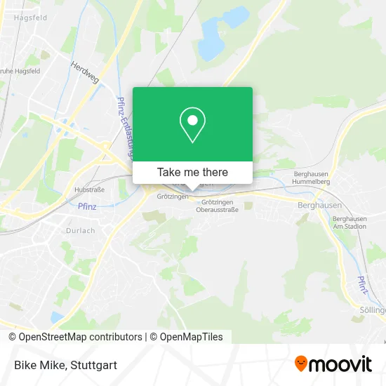 Bike Mike map