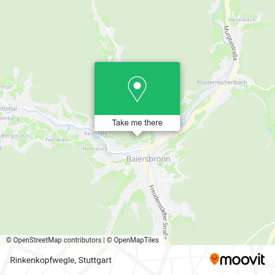 Rinkenkopfwegle map