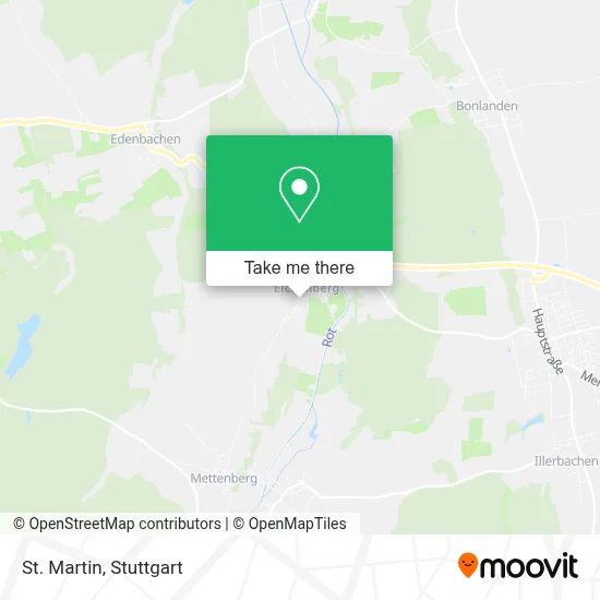 St. Martin map