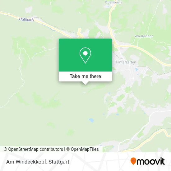 Am Windeckkopf map