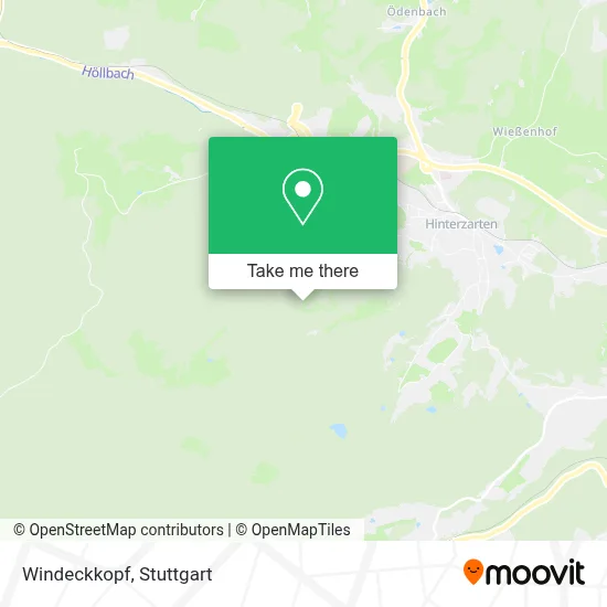 Windeckkopf map