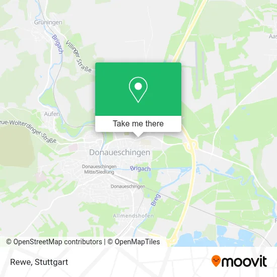 Rewe map
